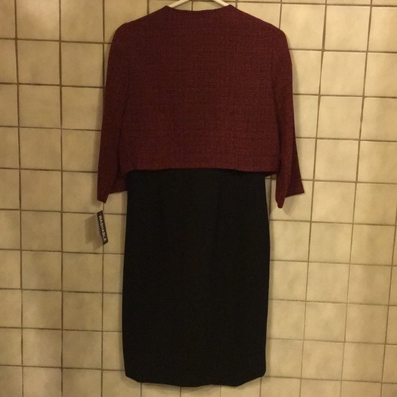 Danny & Nicole Sleeveless W/Jacket Dress NEW Size 6P All occasion classic Beauty - Picture 3 of 4